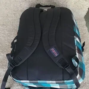 Jansport Bags Jansport Merit Daypack Turquoise Black And Brown